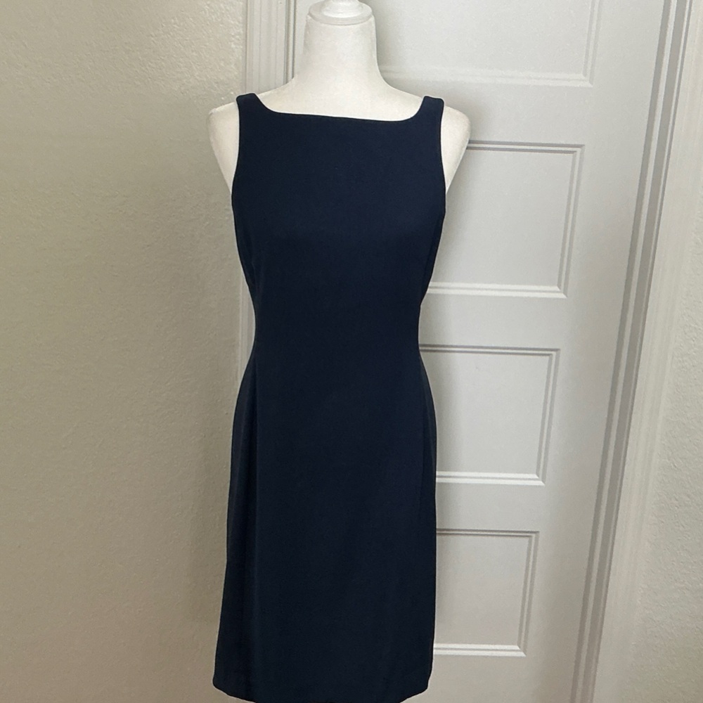 Nicole Miller Navy Blue Dress